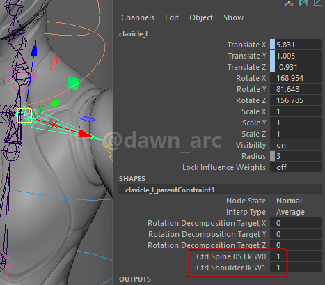[Maya]Rigging 17 - Clavicles & Fingers